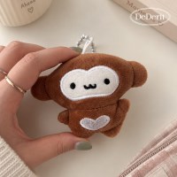 귀여운 하트 꼬마 원숭이 인형 키링 가방 열쇠고리