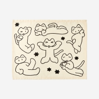 빵이 데스크클로스 (패브릭 데스크매트)