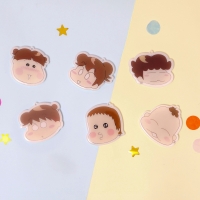 [아따맘마] 랜덤 손거울키링 6종