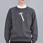 [비비룩] hammer knit (gray)