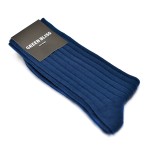 [Organic cotton] for men Solid Navy