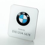 BMW 주차번호판