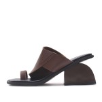 kami et muse Chunky heel flip flop slippers_KM17s236
