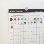 Iciel habit tracker -100days 목표달성플래너