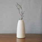 투톤 샌드 베이직 화병 set( 화병+잔가지)