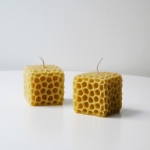 [Honey Bees Candle] 벌집큐브 밀랍초