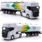 웰리 스카니아 오일탱크 미니카 트레일러 완구