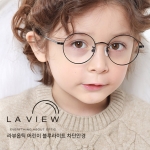 라뷰옵틱 어린이 블루라이트 차단 안경 (메탈 안경테)