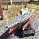 조립도색 완료 대한민국 해군 독도함 모형 상륙강습함