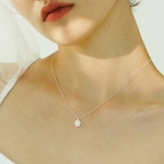 925 Silver Gemma Gemstone Necklace