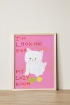 [A3 SET] Cozy cat 베이비 고양이 일러스트포스터 액자프레임세트