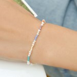 925 Silver Chichi Freshwater Pearl Bracelet/ 치치