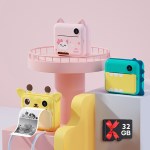다꾸 폴라로이드 프린트 어린이 디지털 즉석 카메라(+SD카드포함)