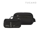 [eco에디션] 렛미아웃 투카노 Tucano 여행용 폴딩 웨이스트백 (블랙)
