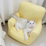 고양이 강아지 포토존 귀여운 소파 방석 침대 쿠션