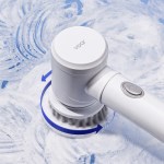 [보아르] 워시스핀 무선 욕실 청소기 화장실 바닥 전동 청소솔 자동