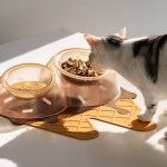 아이스크림 펫 보울 고양이 밥그릇 물그릇