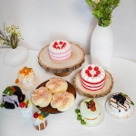 미니 케이크 모형 가짜 빵 컵케잌 빵 팬케익 셀프 촬영 소품