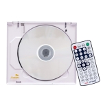 CD/DVD In-Out Mini 플레이어 액센 DP-W400 블루투스