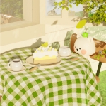 [굿노트] 싱그럽고 귀여운 카페 곰돌이 스티커