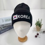 여자 여행 외국인선물 태극기비니 모자