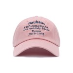 BAUHAUS WASHED BALL CAP (PINK)
