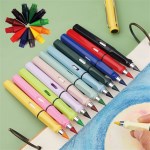 fooi 2024 NEW 깎지않는 색연필 12색 무한 색연필 리필심 증정