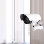 CCTV 모형 감시카메라 보안용품 카메라 모형 정원 복도 설치