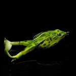 개구리미끼 루어 배스 낚시 미끼 리얼 녹색