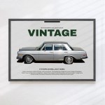 빈티지 인테리어 포스터 - Vintage car A2