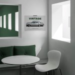 빈티지 인테리어 포스터 - Vintage car A3