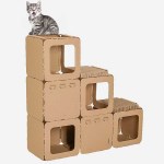 우리애기 편한 쉼터 박스 CAT TOWER