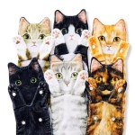고양이 핸드타올 핸드타월 욕실수건 주방수건 집들이선물 6color