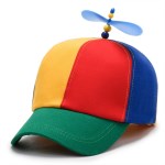 fooi 바람개비 프로펠러모자 체육대회 행사 소풍 인싸템 캡 모자