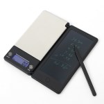 2in1 LCD 메모 패드 전자저울 휴대용 노트 패드초 정밀 초정밀