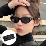 안나 블랙 여자 캣츠아이 운전용 선글라스 UV400