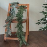 크리스마스 트리장식 등나무 심플 소나무 조화가랜드 2color
