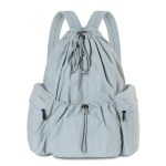레네 남자 여성 경량 편한 캐주얼 스트링 백팩 가방