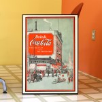 빈티지 캐릭터 팝아트 포스터액자 33종-P46 Coca Cola