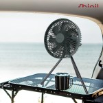신일전자 SIF-G2800저소음 휴대용 캠핑용 선풍기 딥그레이