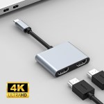 C타입 HDMI 노트북 듀얼모니터 어댑터 분배기 컨버터 MST허브