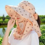 여자 꽃무늬 야외활동 밭농사 선캡 모자 썬캡 여름 자외선차단