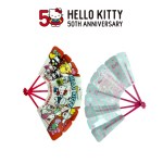헬로키티 50주년 기념 접이식 나비부채
