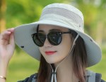 남자 여자 등산모자 벙거지 낚시 캠핑용 자외선차단 캠핑 검정 회색