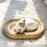 레토 고양이 스크래쳐 특대형 사이잘삼 침대 60x40