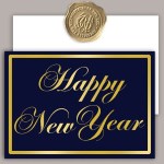 [구아빠스튜디오]Happy New Year Mini Gold Card 3종