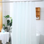 욕실 화장실 방수 샤워 가림막 가리개 커튼 안티곰팡이