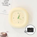 [쇼핑백 증정] [무아스] 마시멜로 미니 무소음 시계 탁상시계 벽시계