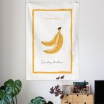 패브릭 포스터 L089 yellow banana