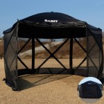 BANFF 원터치 육각 스크린 대형 텐트